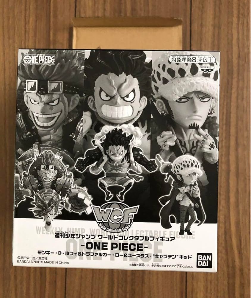 ジャンプ　応募者全員サービス　ワーコレ　ルフィ、ロー、キッド　フィギュア Amazon.co.jp: ワンピース ワーコレ 応募者全員サービス ルフィ